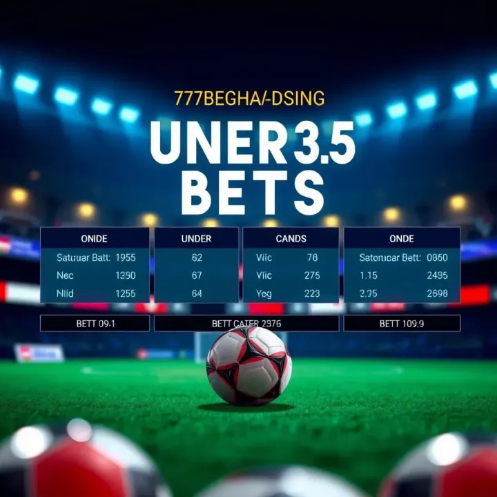 Conceptual graphic showing betting odds and strategies for making under 3.5 bets on a popular Nigerian platform