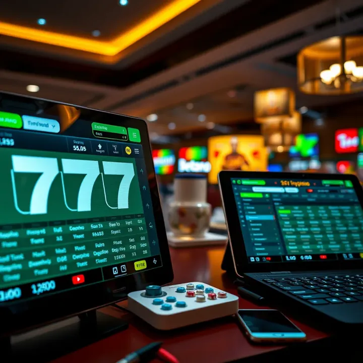 Comparison of online sportsbook platforms with Nigerian currency symbols and betting odds on digital devices