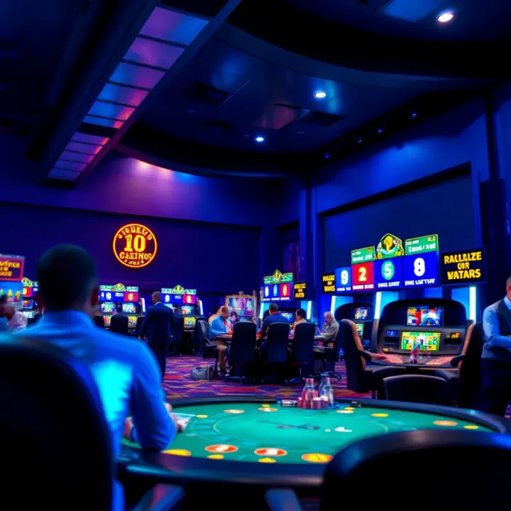 Illustration of Nigerian regulatory agency overseeing gambling activities and enforcing laws
