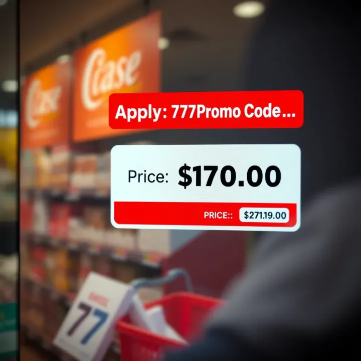 Successful application of a discount promo code on a digital shopping interface highlighting the reduced price