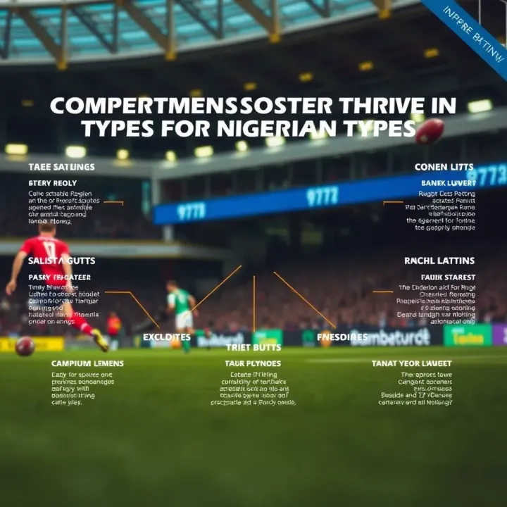Detailed infographic explaining various types of rugby betting options available on online platforms for Nigerian users